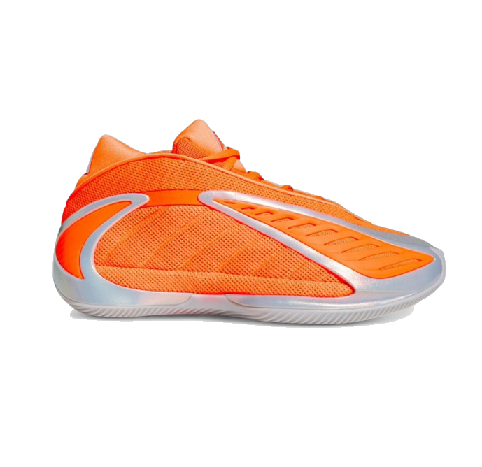 Adidas Men's Anthony Edwards 2 Shoes - Lucid Orange / Silver Metallic / Grey One