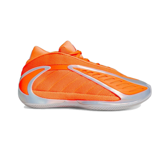 Adidas Men's Anthony Edwards 2 Shoes - Lucid Orange / Silver Metallic / Grey One