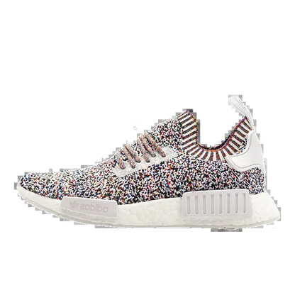 Adidas Men's Nmd R1 Shoes - Core White / Multi-Color