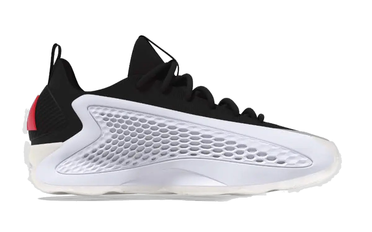 Adidas Men's Ae 1 Low Shoes - Footwear White / Core Black / Lucid Red