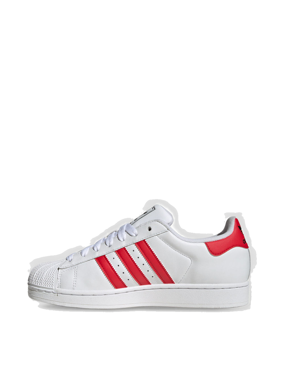 Adidas Men's Superstar Ii Shoes - Cloud White / Better Scarlet / Core Black