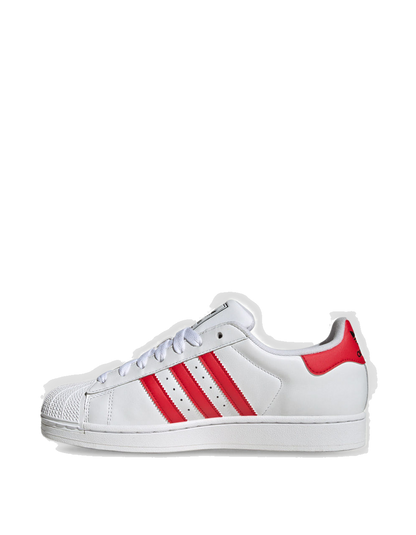 Adidas Men's Superstar Ii Shoes - Cloud White / Better Scarlet / Core Black