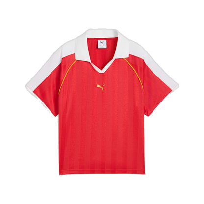 Puma Women's T7 Relaxed Soccer Jersey - For All Time Red