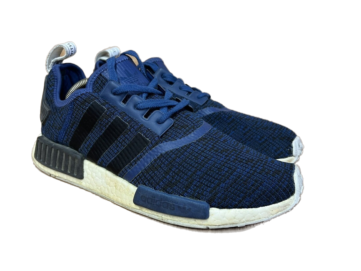 Adidas Men's Nmd R1 Shoes - Mystic Blue / Core Black / Collegiate White