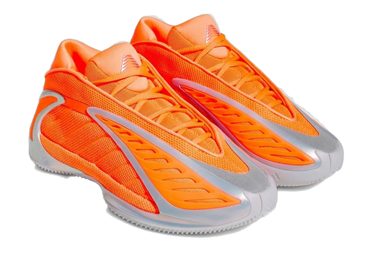 Adidas Men's Anthony Edwards 2 Shoes - Lucid Orange / Silver Metallic / Grey One