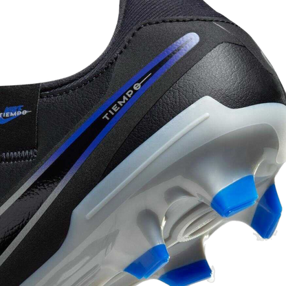 Nike Men's Tiempo Legend 10 Academy Soccer Shoes - Black / Chrome / Hyper Royal