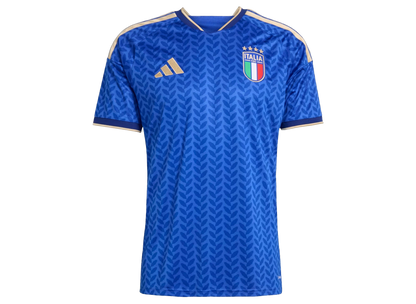 Adidas Men's Italy 26 Home Jersey - Bold Blue / Gold