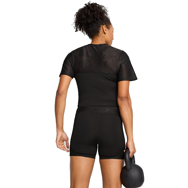 Puma Women's Lace Crop Top - Puma Black