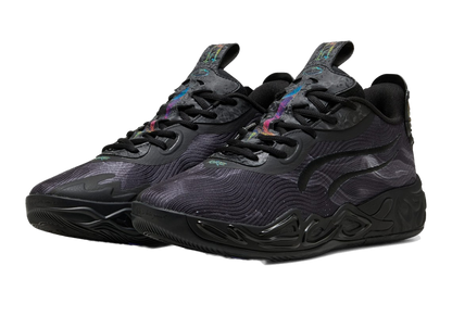 Puma Men's Mb.04 Lo Team Shoes - Black / Dark Amethyst