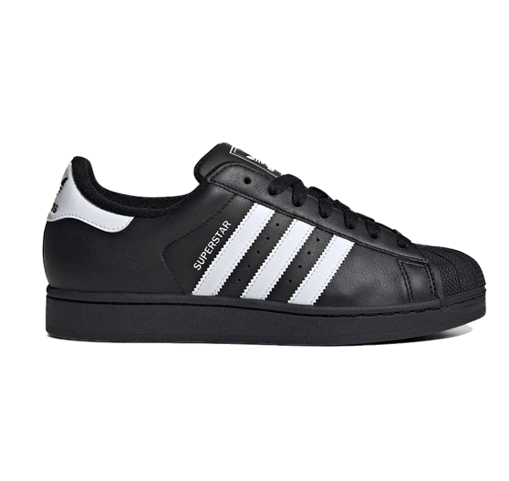 Adidas Men's Superstar Ii Shoes - Core Black / Cloud White / Core Black