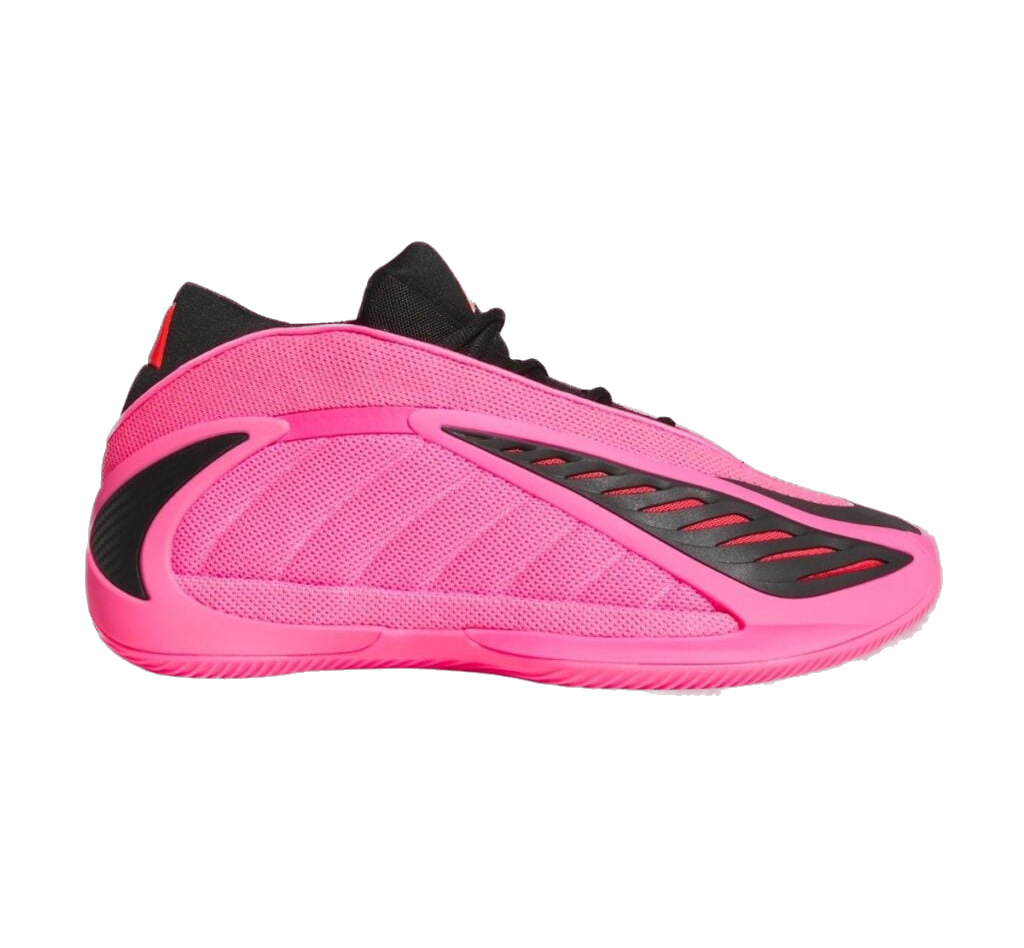 Adidas Men's Anthony Edwards 2 Shoes - Lucid Pink / Core Black / Lucid Red