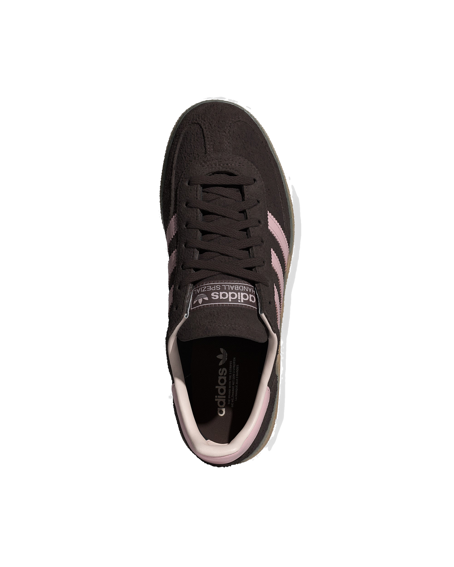 Adidas Women's Handball Spezial Shoes - Brown / Sandy Pink / Aurora Coffee