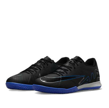 Nike Men's Zoom Mercurial Vapor 15 Academy Soccer Shoes - Black / Blue