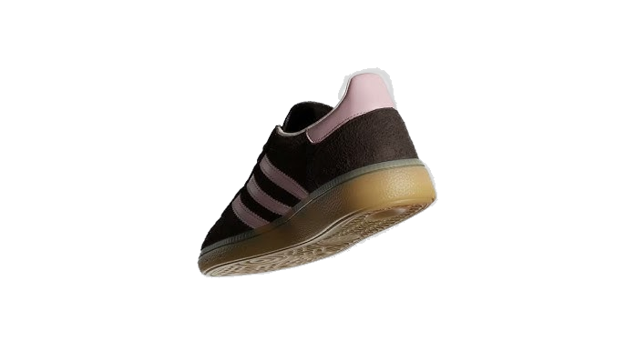 Adidas Women's Handball Spezial Shoes - Brown / Sandy Pink / Aurora Coffee