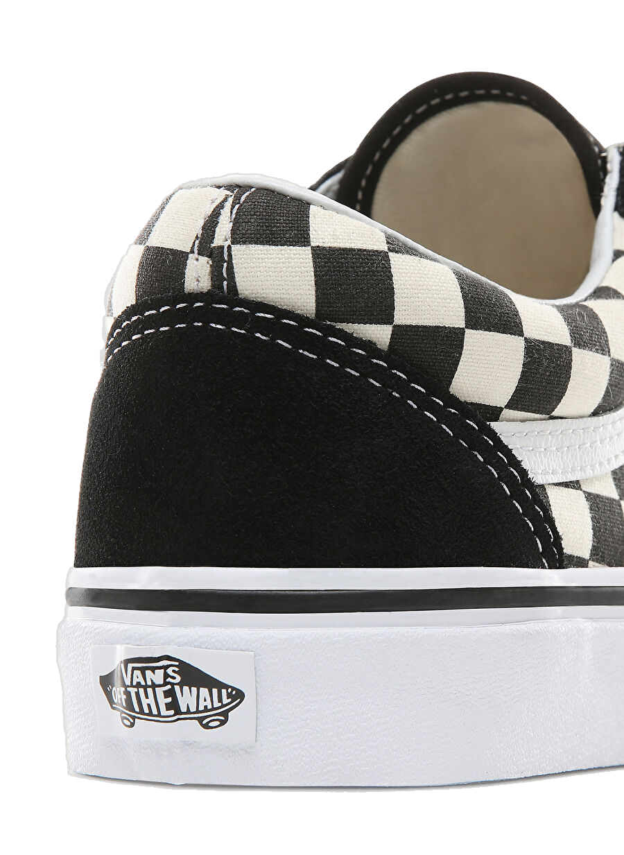 Vans Unisex's Old Skool Shoes - Primary Check Black / White