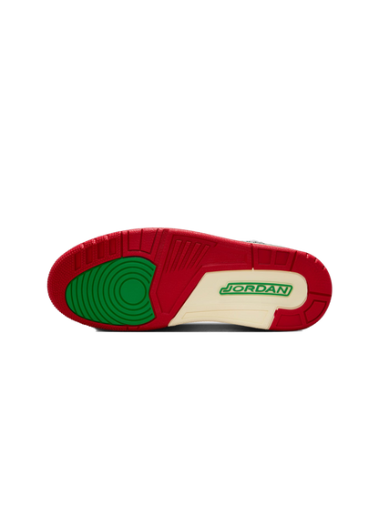Nike Men's Jordan Spizike Low Shoes - White / Black / Sail / Varsity Red