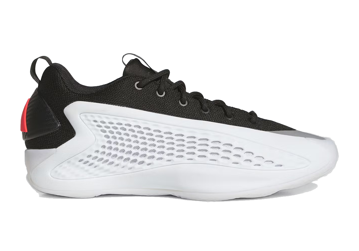 Adidas Men's Ae 1 Low Shoes - Footwear White / Core Black / Lucid Red