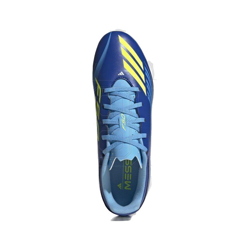 Adidas Men's F50 Messi Club Shoes - Royal Blue / Solar Yellow / Semi Blue Burst