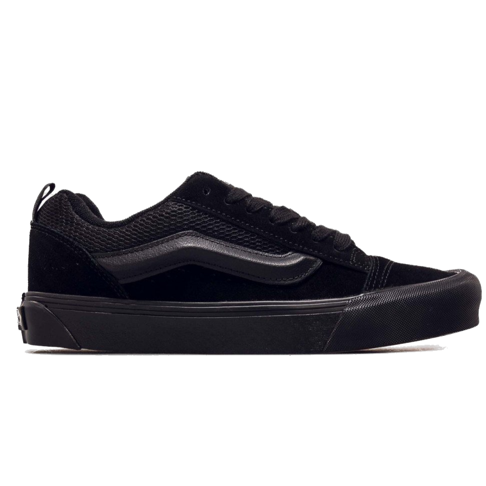 Vans Men's Knu Skool Shoes - Black / Black