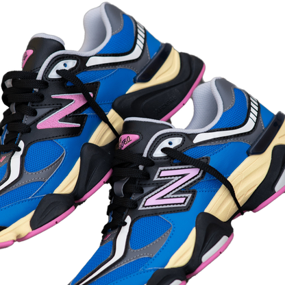 New Balance Men's 9060 Shoes - Blue Oasis / Real Pink