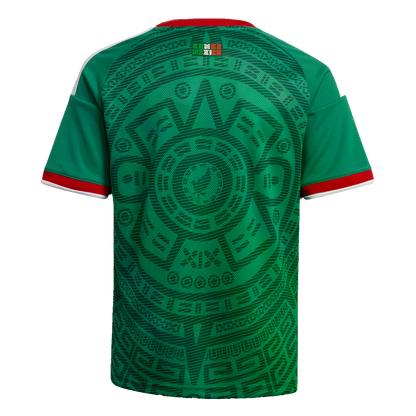 Adidas Kids' Mexico 2026 Home Jersey - Green