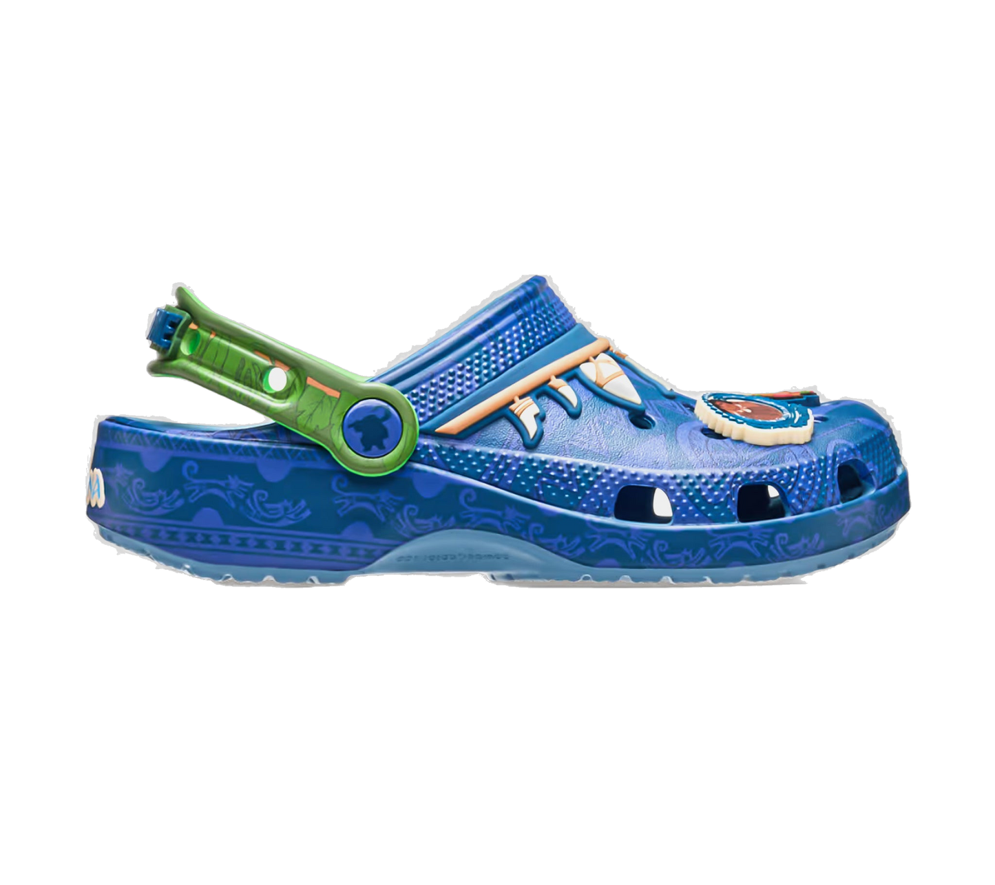Crocs Kids' Disney Maui Classic Clog Shoes - Blue / Green