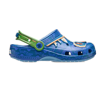 Crocs Kids' Disney Maui Classic Clog Shoes - Blue / Green