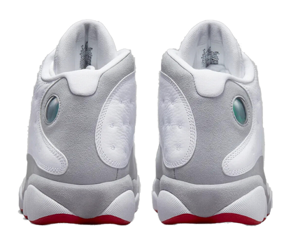 Nike Kids' Jordan 13 Retro Shoes - White / True Red / Wolf Grey