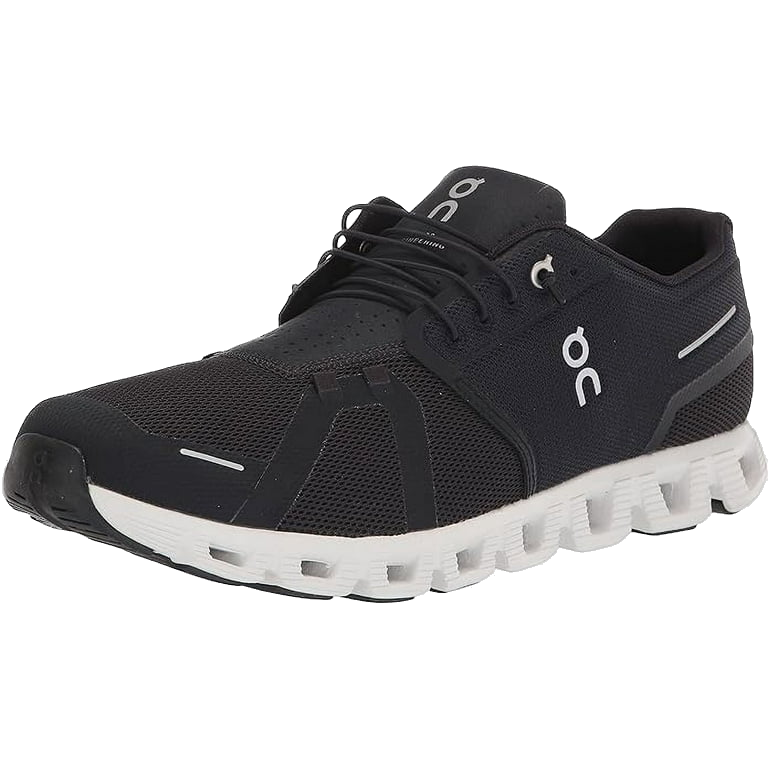 On Running Men's Cloud 5 Shoes - Black / White