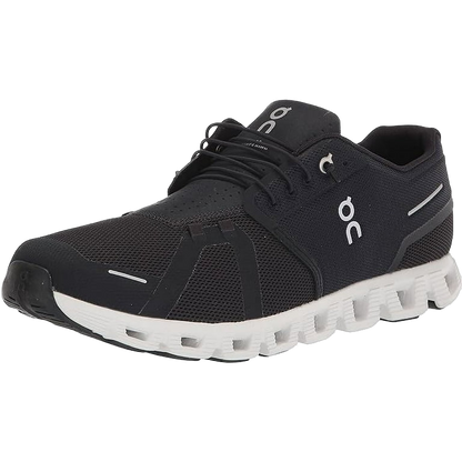 On Running Men's Cloud 5 Shoes - Black / White