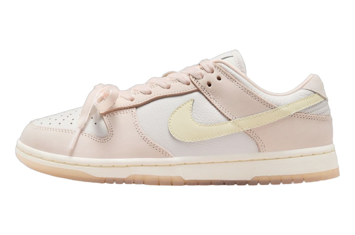 Nike Women's Dunk Low Premium Shoes - Light Soft Pink / Platinum Tint / Coconut Milk