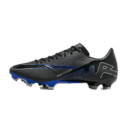 Nike Men's Mercurial Vapor 15 Academy Soccer Shoes - Black / Chrome / Hyper Royal