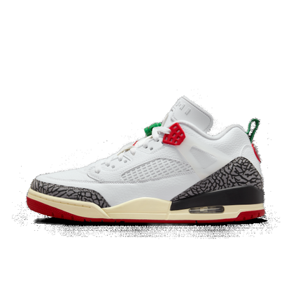 Nike Men's Jordan Spizike Low Shoes - White / Black / Sail / Varsity Red