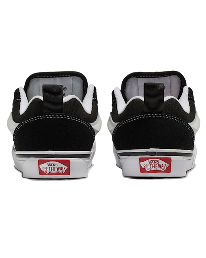 Vans Kids' Knu Skool Shoes - Black / True White