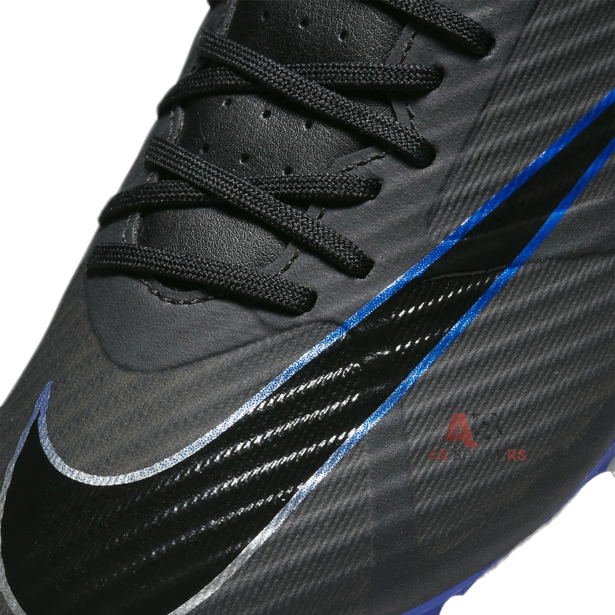 Nike Men's Mercurial Vapor 15 Academy Soccer Shoes - Black / Chrome / Hyper Royal