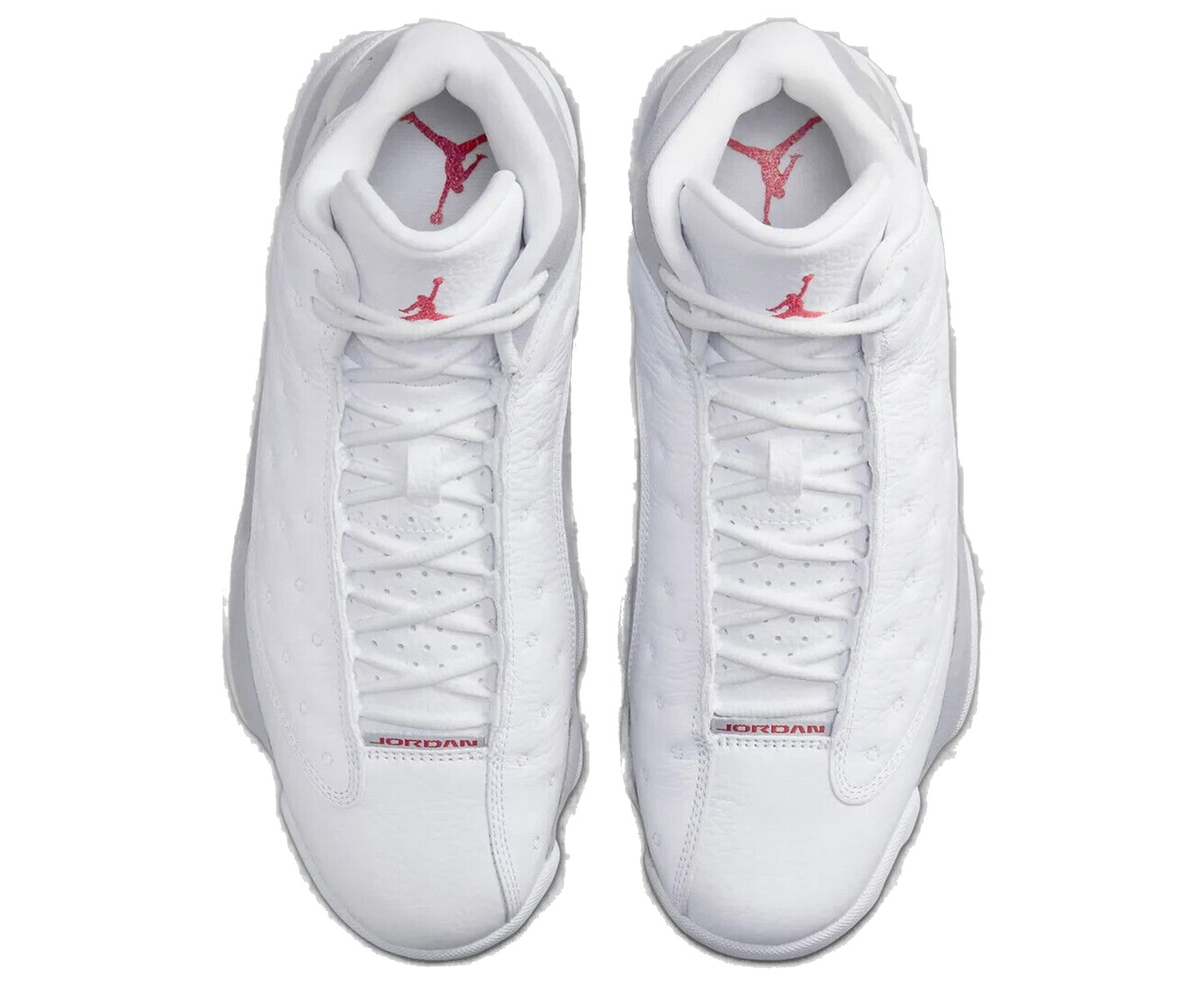 Nike Kids' Jordan 13 Retro Shoes - White / True Red / Wolf Grey