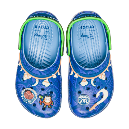 Crocs Kids' Disney Maui Classic Clog Shoes - Blue / Green
