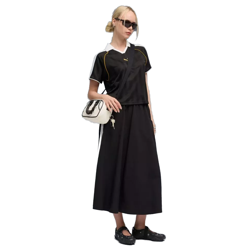 Puma Women's T7 Relaxed Football Jersey - Puma Black