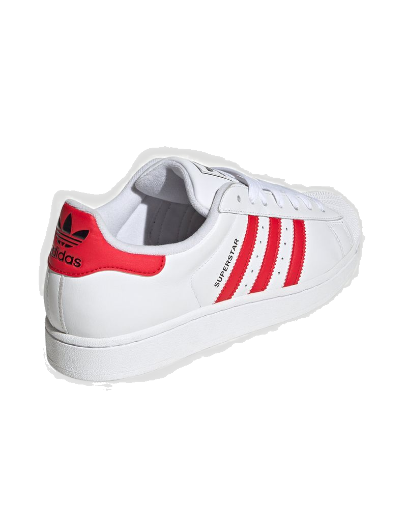Adidas Men's Superstar Ii Shoes - Cloud White / Better Scarlet / Core Black