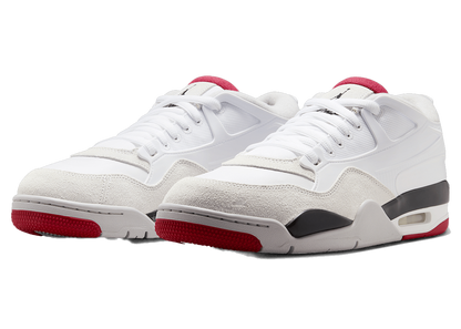 Nike Men's Air Jordan 4 Rm Shoes - White / Varsity Red / Black / Neutral Grey