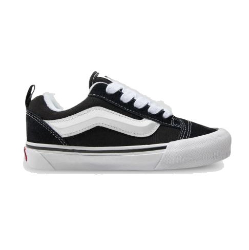 Vans Kids' Knu Skool Shoes - Black / True White