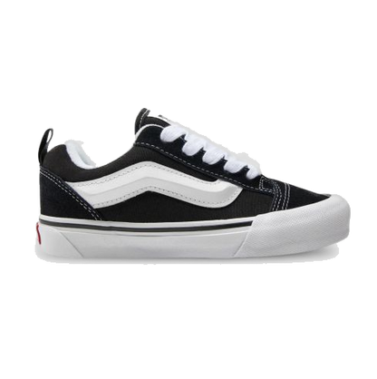 Vans Kids' Knu Skool Shoes - Black / True White