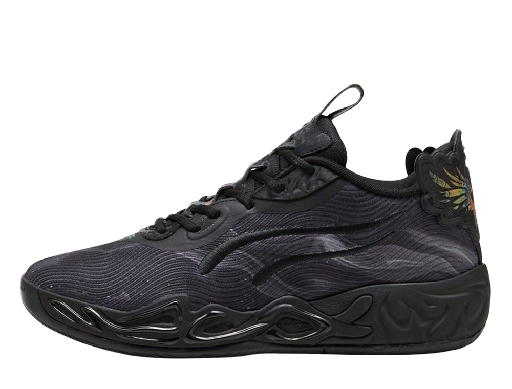 Puma Men's Mb.04 Lo Team Shoes - Black / Dark Amethyst