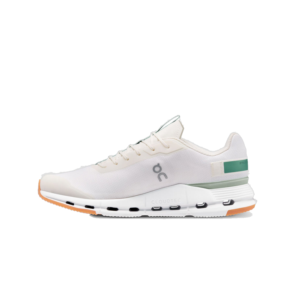 On Running Men's Cloudnova Form Shoes - White / Green