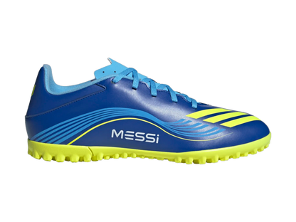 Adidas Men's F50 Messi Club Shoes - Blue / Neon Green