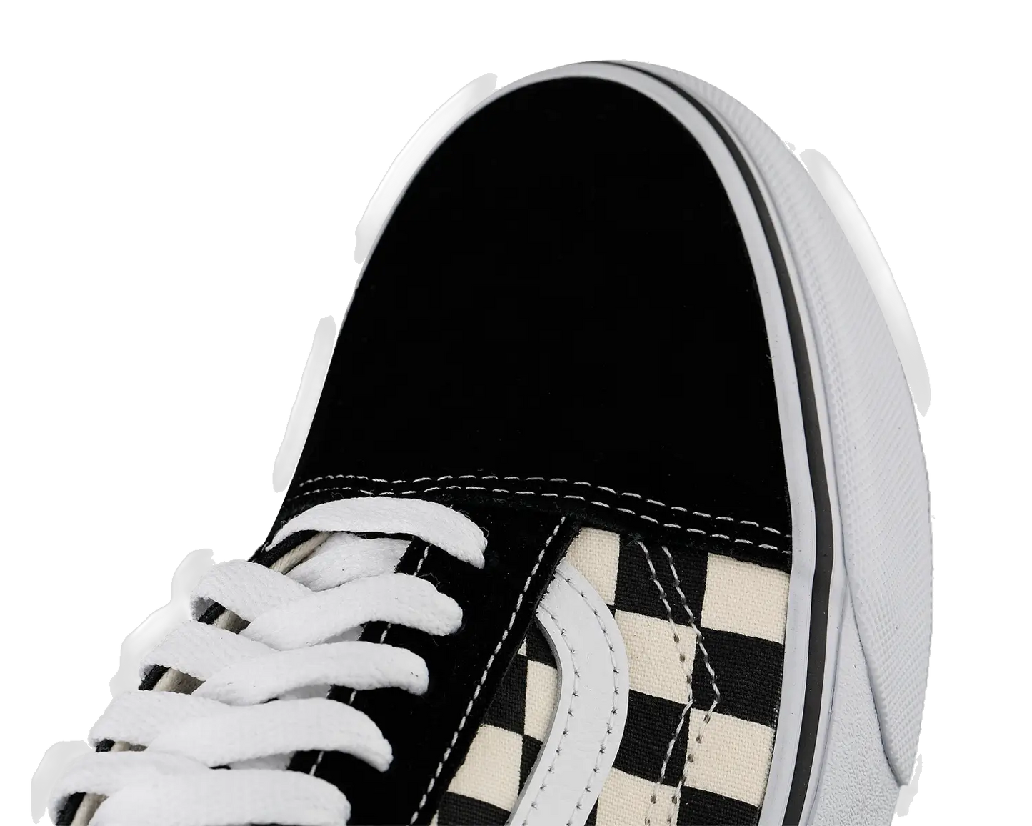 Vans Unisex's Old Skool Shoes - Primary Check Black / White