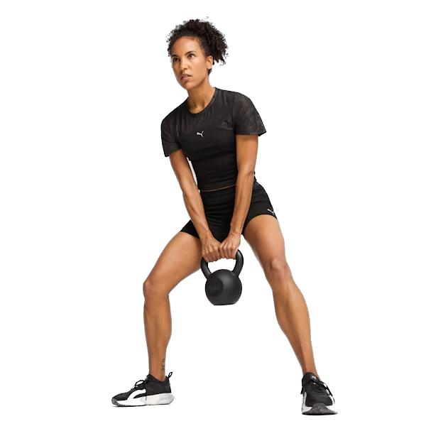 Puma Women's Lace Crop Top - Puma Black