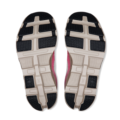 On Running Women's Cloudmonster 2 Shoes - Ivory / Red