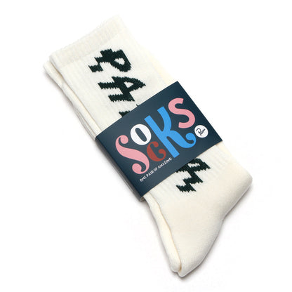 Shocker Logo Crew Socks