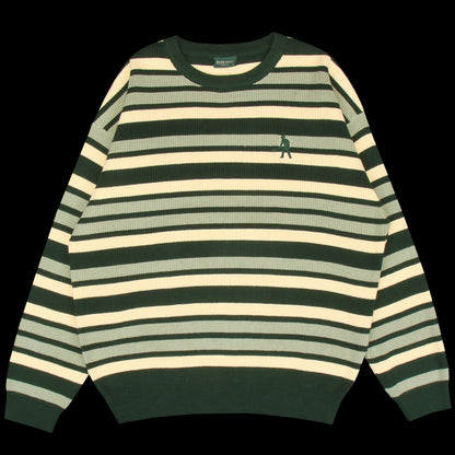 Organic Cotton Stripe Knit Sweater